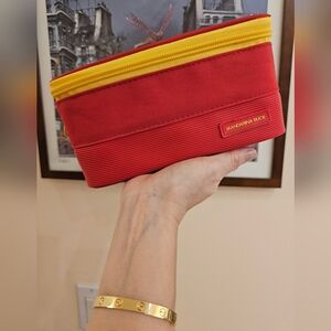 Mandarina Duck Red and Yellow Pouch